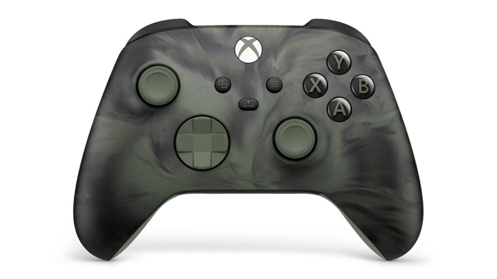 Controle Xbox Nocturnal Vapor em detalhe