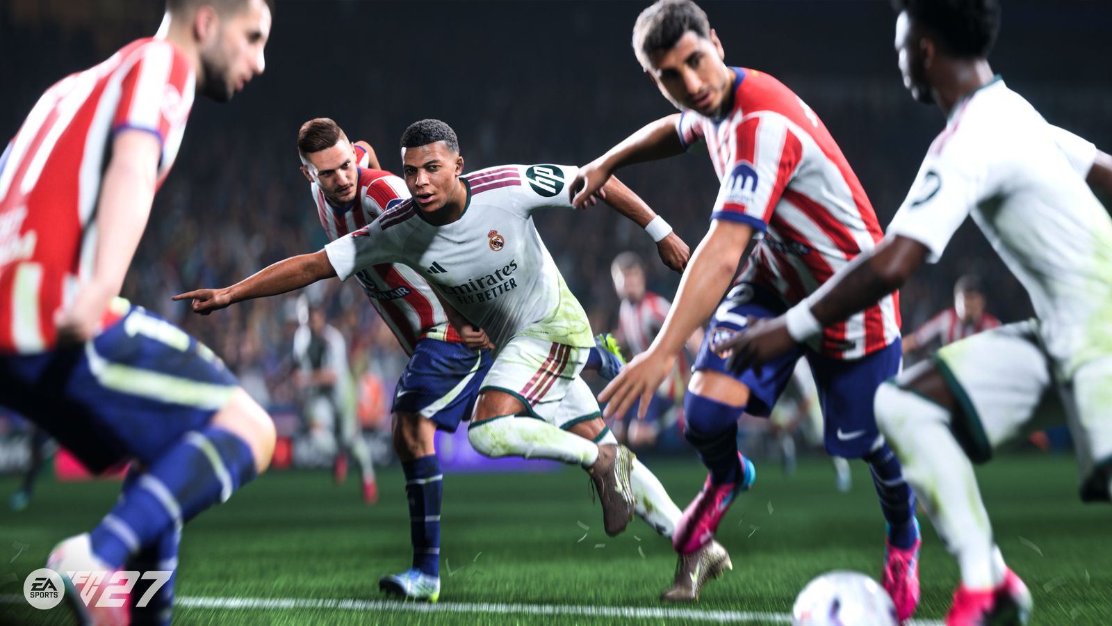 EA SPORTS FC 27 - Kylian Mbappé em jogada de velocidade