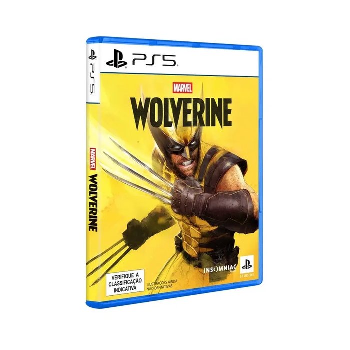 Mídia física de Marvel's Wolverine para PlayStation 5